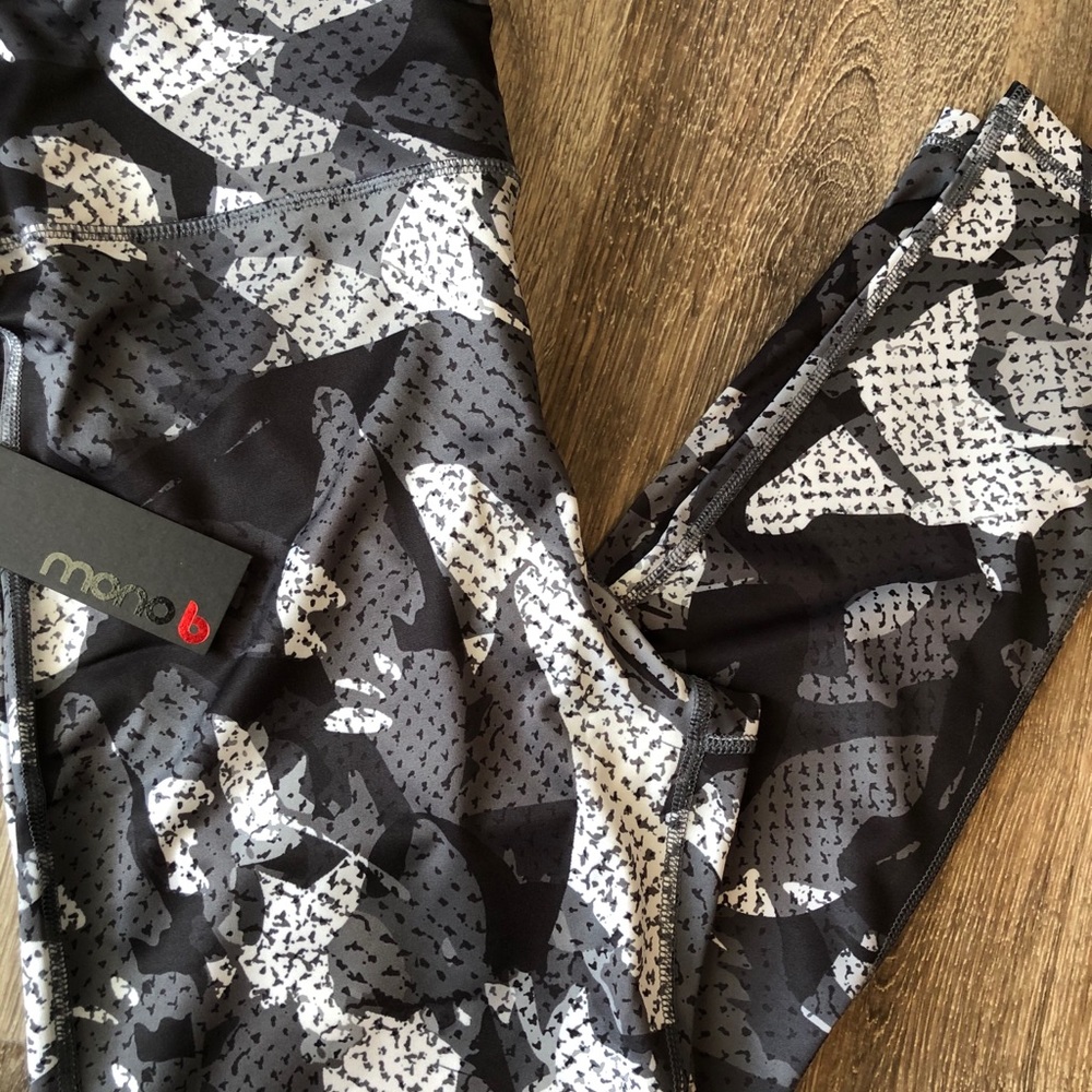 NWT Mono B Workout Leggings - Picture 6 of 12